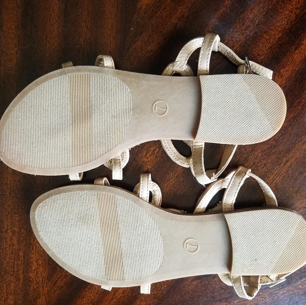 Mossimo Rhinestone flat sandals‎